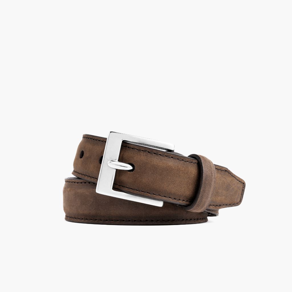 Men's Classic Leather Belt | Tobacco