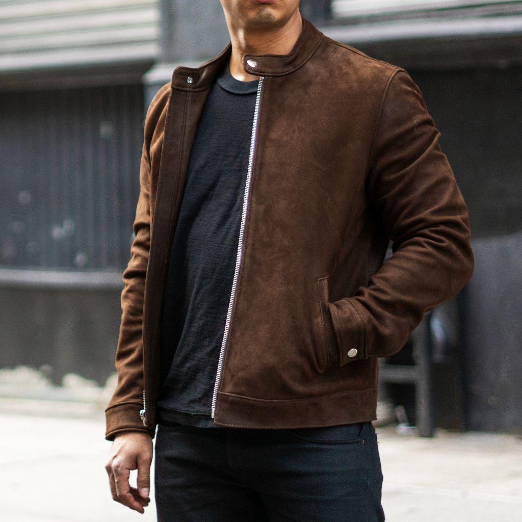 [S] Racer Jacket | Tobacco