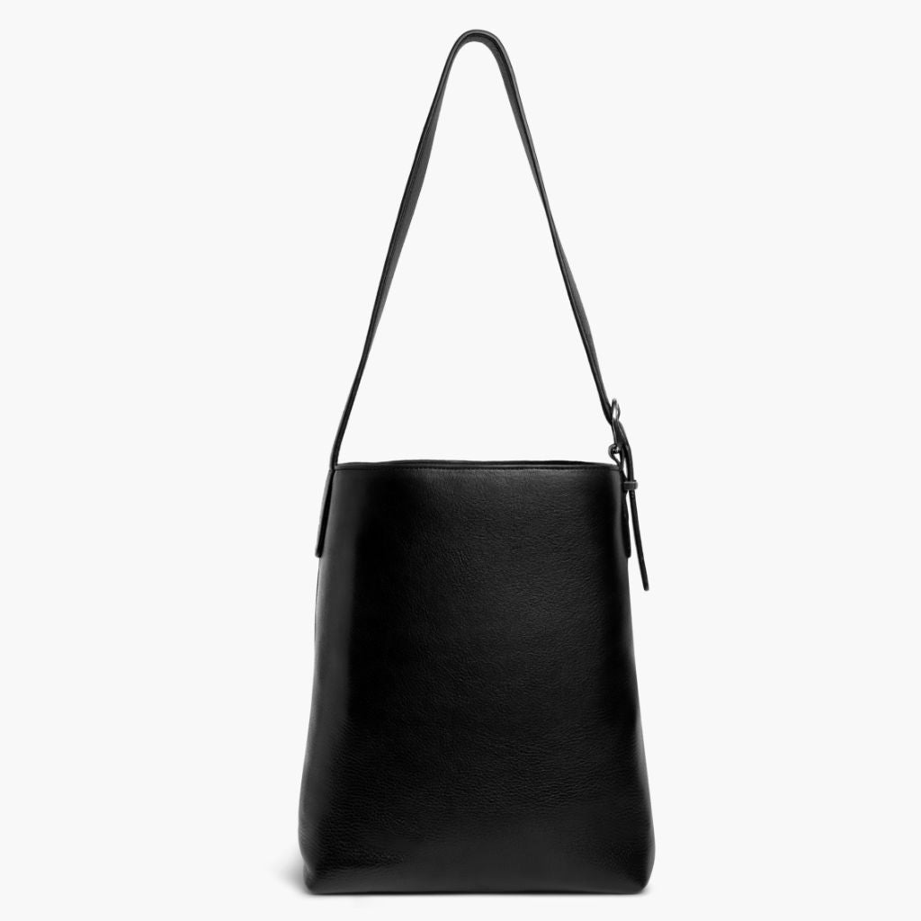 Bucket Bag | Black & Silver