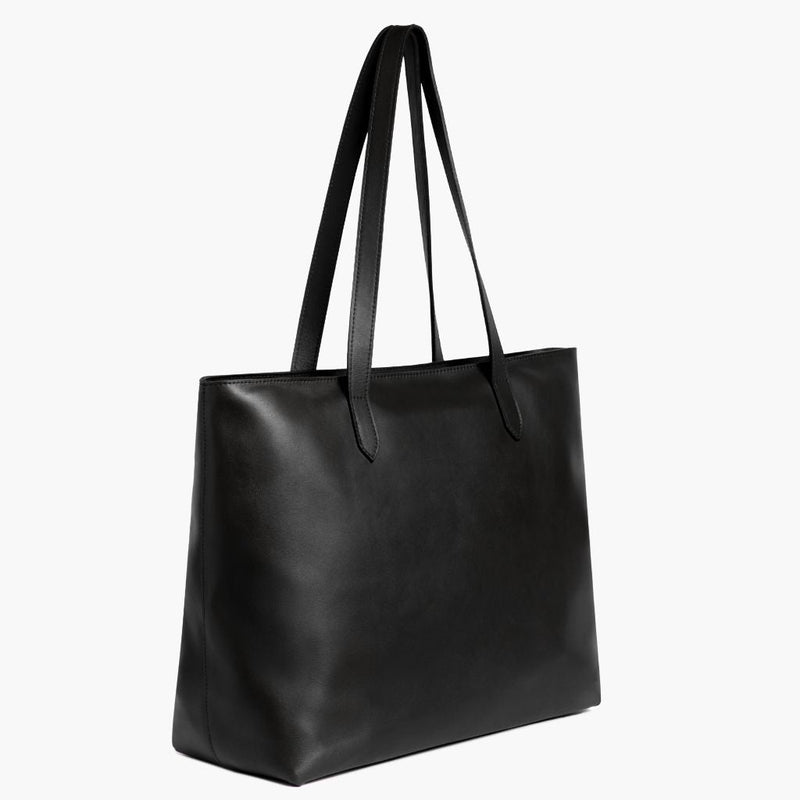 Everyday Tote | Black (XL) (Zipper)