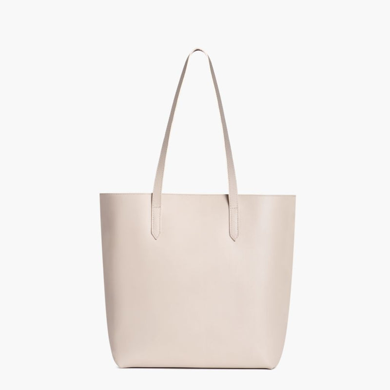 Everyday Tote | Beige (L) (Zipper)