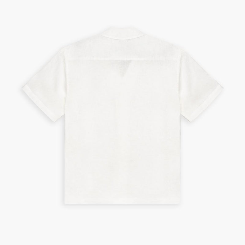 Linen Camp Shirt | White